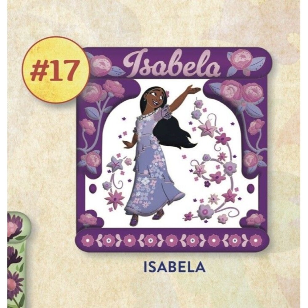 WDCS Encanto Isabella Tile Pin Destination D23 Exclusive LE300 Pin Presale